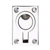 Poignée à Anneau Inox Encastrée Renforcée Matériel Marin Robuste pour Bateau Poignée Encastrée Porte de Coffre de Cabinet Encastrée