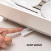 Chopsticks Tube Kitchen Cutlery Holder Drainable Dish Organizer Spoon Fork Cage Rack High-capacity Tableware