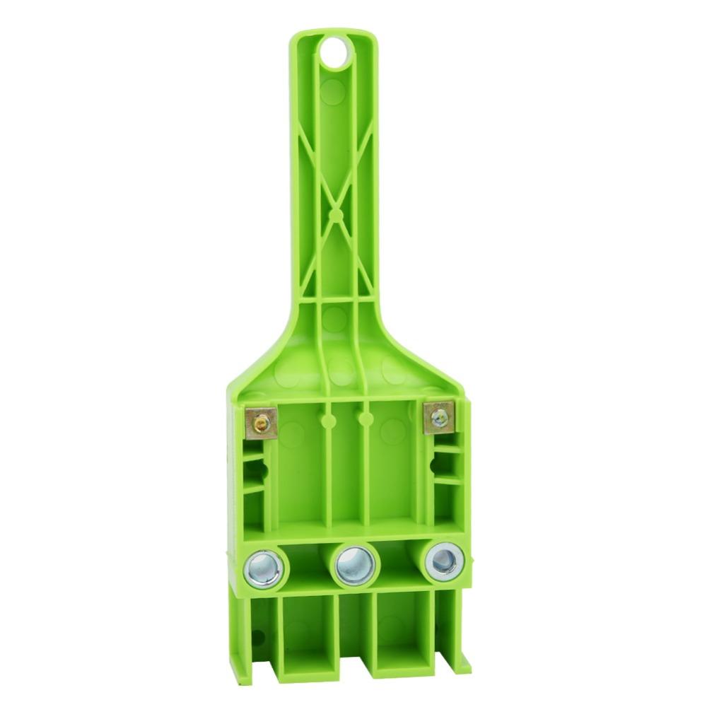 8pcs Handheld Drill Guide Tool Self Centering Hole Saw Kit Versatile Doweling Jig DIY Tool