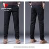 Pierre Cardin Men's Straight Fit Elastic Versatile Casual Pants