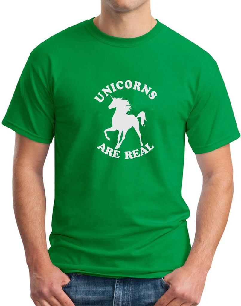 UNICORNS ARE REAL - FUNNY SLOGAN Mens Womens Kids T-Shirt