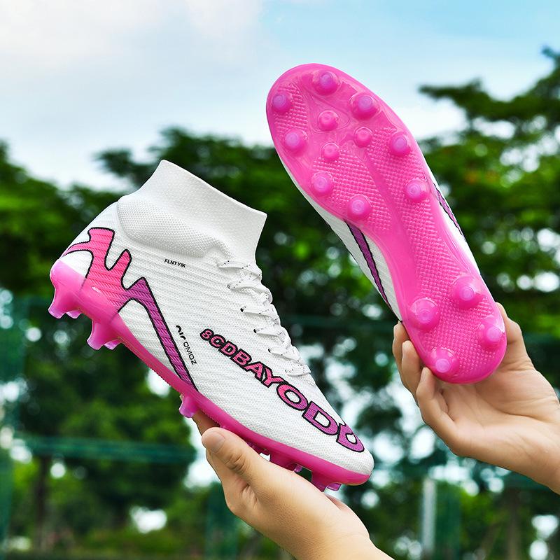 

New 2025 football shoes boys training shoes girls student adult grass spike competition sports shoes 36