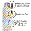 Stainless Steel Water Bottle 1 Litre Pack of 4 Suitable For Home Fridge Office School Refrigerator Gym Bottles