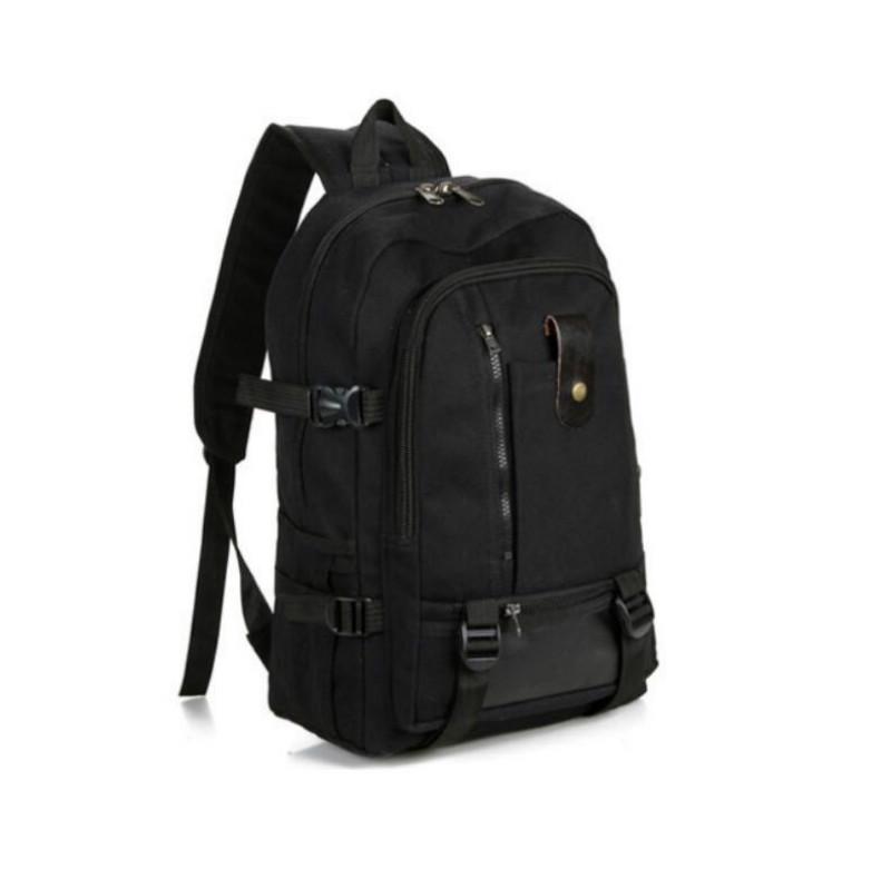 Pánský retro plátěný batoh batoh cestovní sportovní taška školní taška na notebook, turistická taška batohy