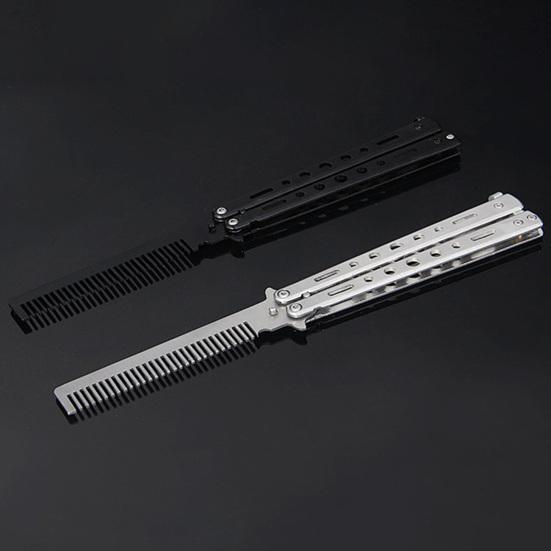 Portable Butterfly Comb Good Weight Balance Rotate Smoothly Long Service Life Butterfly Training Comb for Beginner