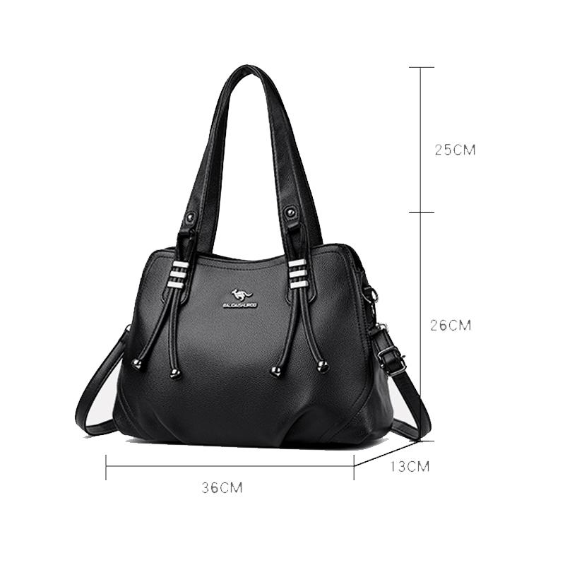 Hochwertige minimalistische Tragetasche für Damen, modische Schultertasche, einfarbige Umhängetasche, geeignet für den täglichen Gebrauch, zum Einkaufen, für den Weg zur Arbeit