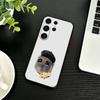 Big-eyed Goofy Mouse Phone Case For Samsung S26,S25,S24,S23,S22,S21,S20,S30,Ultra,Plus,Fe,Note,5G Black Cover