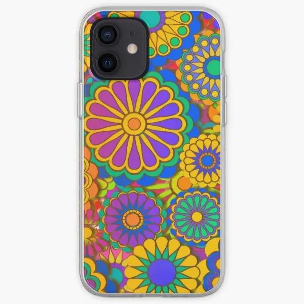 

Psychadelic Hippie Flower Power Design I Phone Case Customizable for iPhone X XS XR Max 6 6S 7 8 Plus 11 12 13 14 Pro Max Mini iPhone 14 Plus