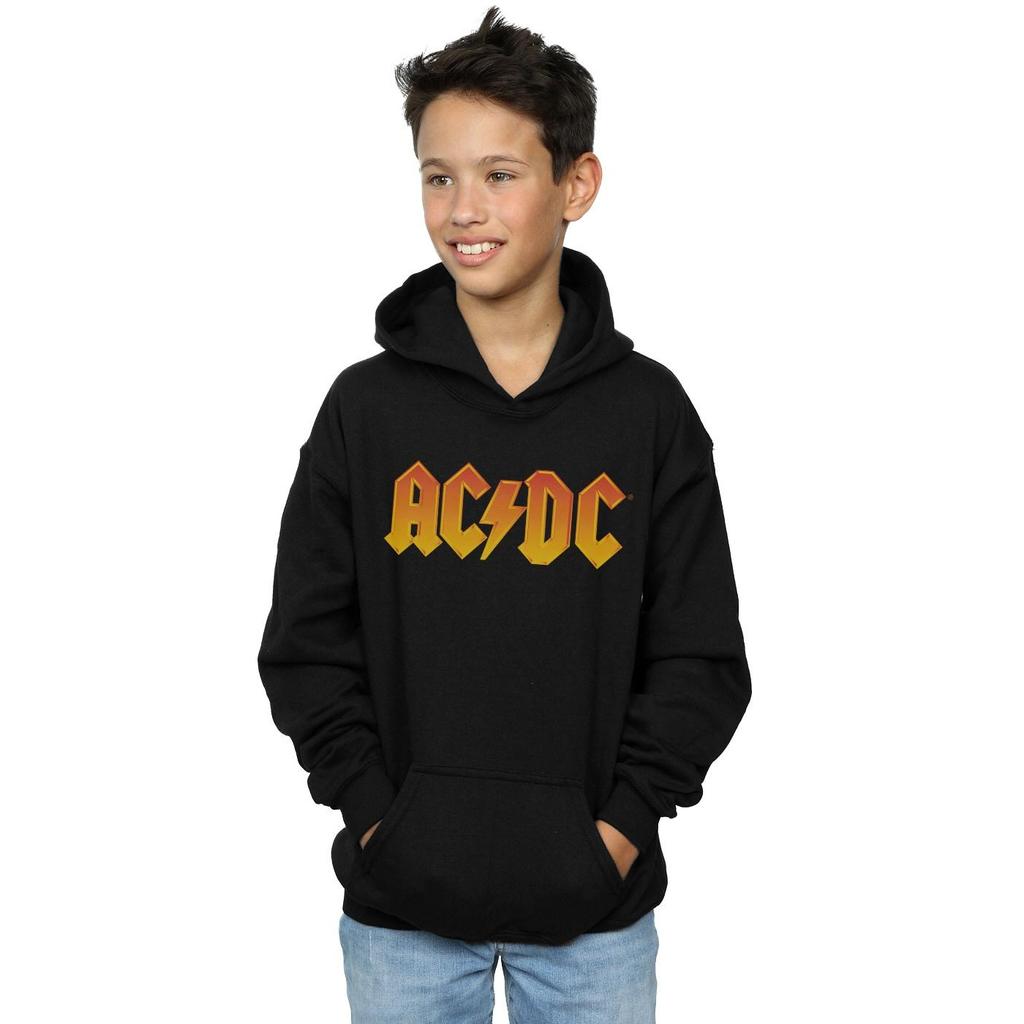 AC/DC Boys Fire Logo Hoodie