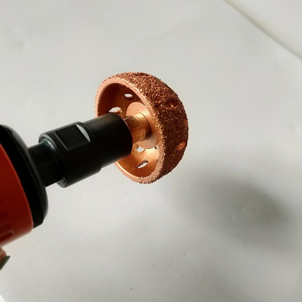 38mm Professional Wheel Tire Repair Grinding Head With Connecting Rod for Effective Tire Buffing Refinishing Maintenance