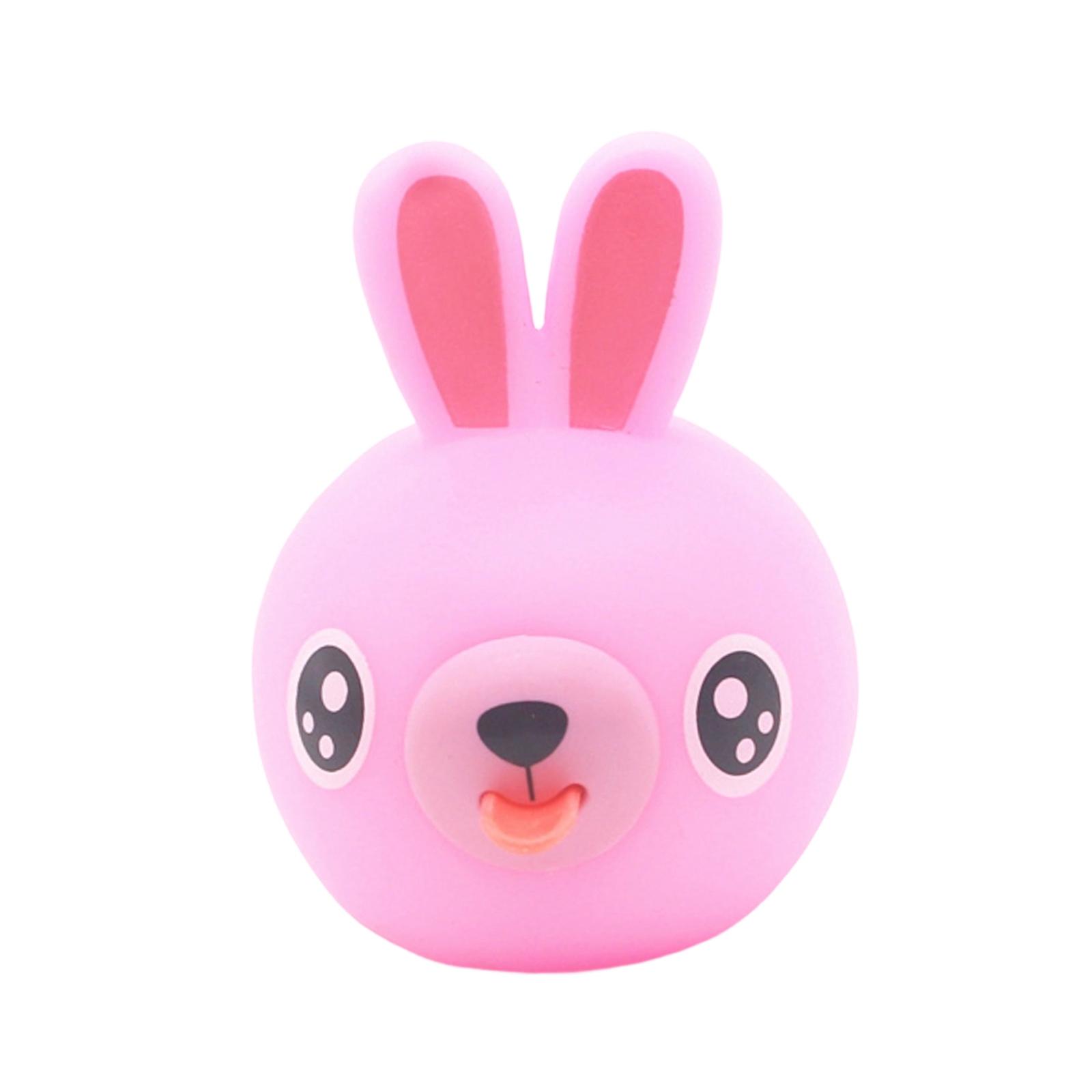 Tongue-Out Animal Stress-Relieving Ball, Soft Rubber Bubble, Suitable As A Children s Gift. One Size