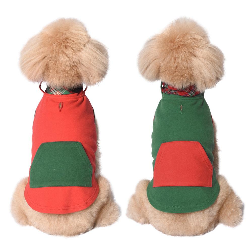 Buy Dog Christmas Clothes Comfortable Breathable Pure Cotton Vest for