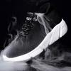 Breathable Mesh Casual Sneakers Light Women Socks Shoes Men Knitted Running Sports Shoes Elastic Walking Shoes