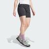 adidas Terrex Xperior Mid Shorts Solid Color Logo Straight Leg Sports Shorts Women Shorts Black IP4832