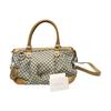 Diamante Tote Bag Canvas Beige X Brown Women 247902 Used