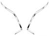 BRIGHTZ Finish Stainless Steel Front Grille Side Moulds for Odyssey Ultra-Mirror (6-Piece Set) RC1/RC2 (Pre-Facelift Model) [FRO-ETC-MID-077]