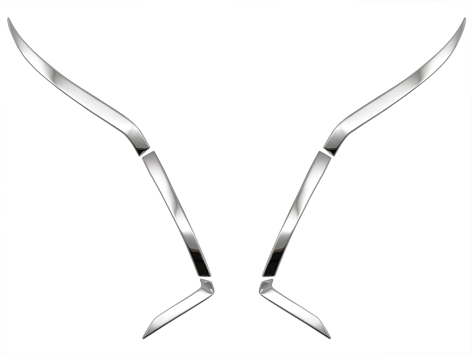 

BRIGHTZ Finish Stainless Steel Front Grille Side Moulds for Odyssey Ultra-Mirror (6-Piece Set) RC1/RC2 (Pre-Facelift Model) [FRO-ETC-MID-077]