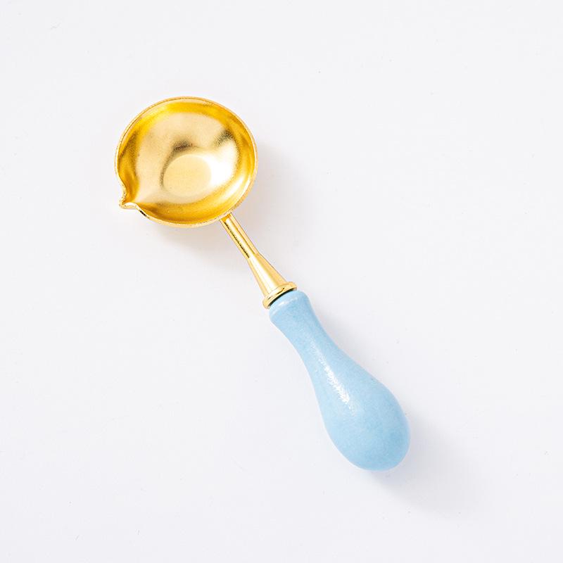 Sealing Wax Stove with Spoon and Silicone Mold Pad for Stamp Heads