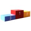 Three-Color Wooden Athletics Podium