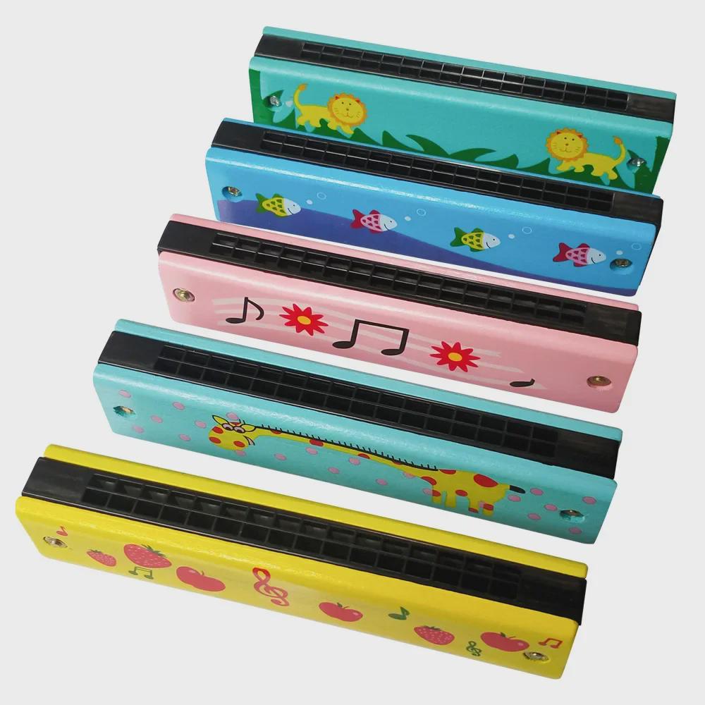 Hochwertige Mundharmonika aus Holzlegierung – das perfekte musikalische Geschenk für Kindergarten- und Grundschüler