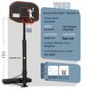 Adjustable Portable Indoor Outdoor Basketball Hoop