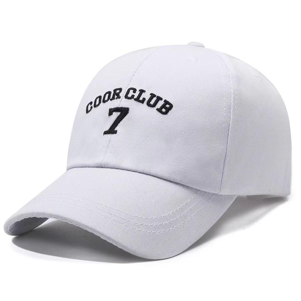 Letters Embroidery Coorclub 7 Sunshade Cap Women Outdoor Sunscreen Breathable