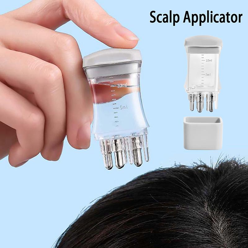 Pieptene lichid aplicator pentru scalp de 10 ml pentru tratamentul scalpului de par ulei esential masaj lichid de ghidare anti caderea parului instrumente de ingrijire a scalpului