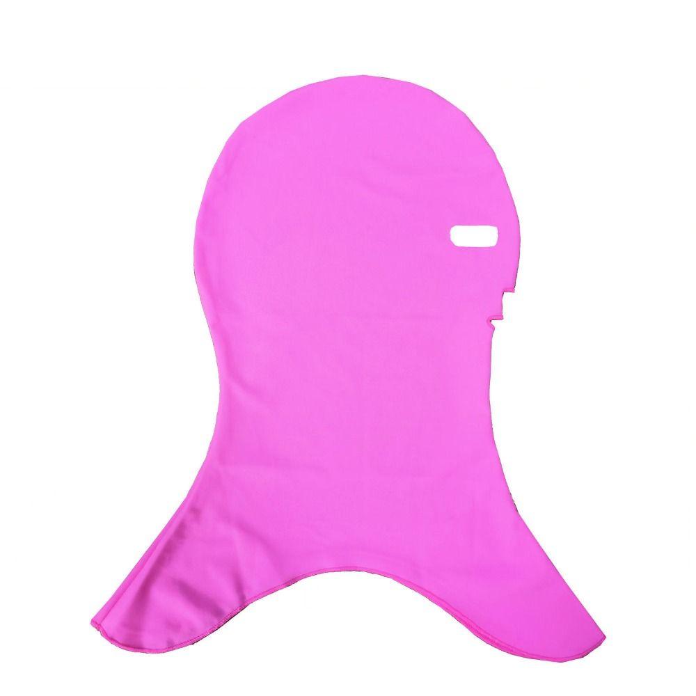 

Swimming Diving Face Gini Anti-UV Swimming Cap Headwear Cover Snorkeling Cap Beach розовый