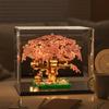 Lego-Compatible Cherry Blossom Tree Building Set - Educational Toy for Kids