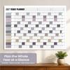 1117 Calendar Large Wall Calendar 161 Days Planner Sheet To Do List Check-In Plan Daily Weekly Agenda Schedule Organize Planning