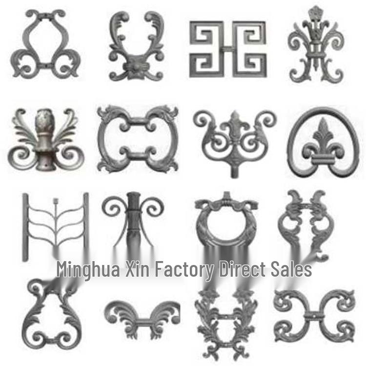 Aluminum Alloy Decorative Railing & Balcony Flower Art Parts