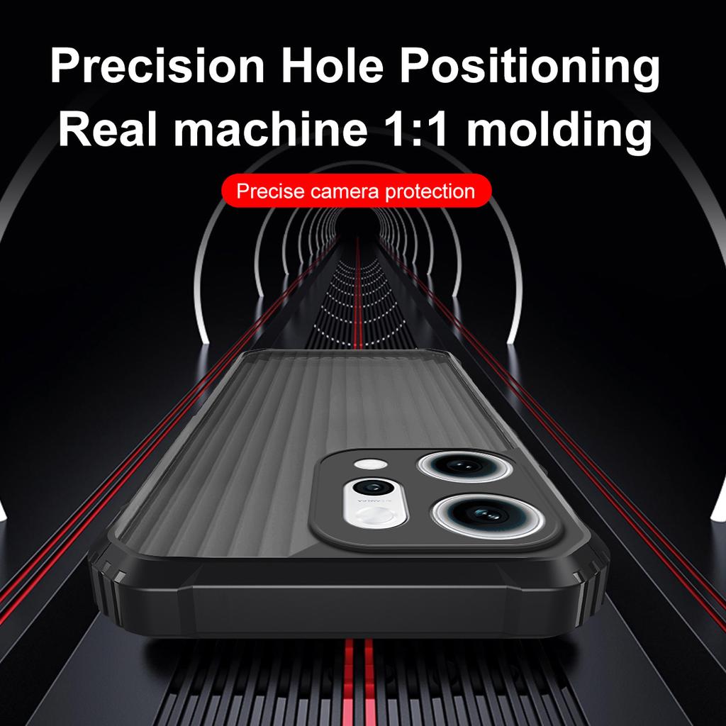Armor Shockproof Phone Case For OPPO Reno 14 Pro 13 12F Hard Back Protective Cove