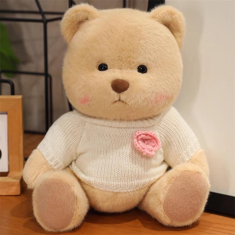 Teddy Bear Plush Sweater Toy - Perfect Birthday Gift for All Genders