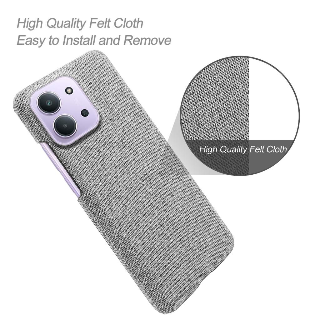 Anti-Scratch Fabric Cell Phone Case for Xiaomi POCO X8 Pro Max X7 F8 Ultra M8 Pro Pocox8 Shockproof Phone Accessories Cases
