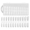 240pcs Extra Long Nail Tips False Transparent Nail Artificial Nails Tips Nail Art Supplies