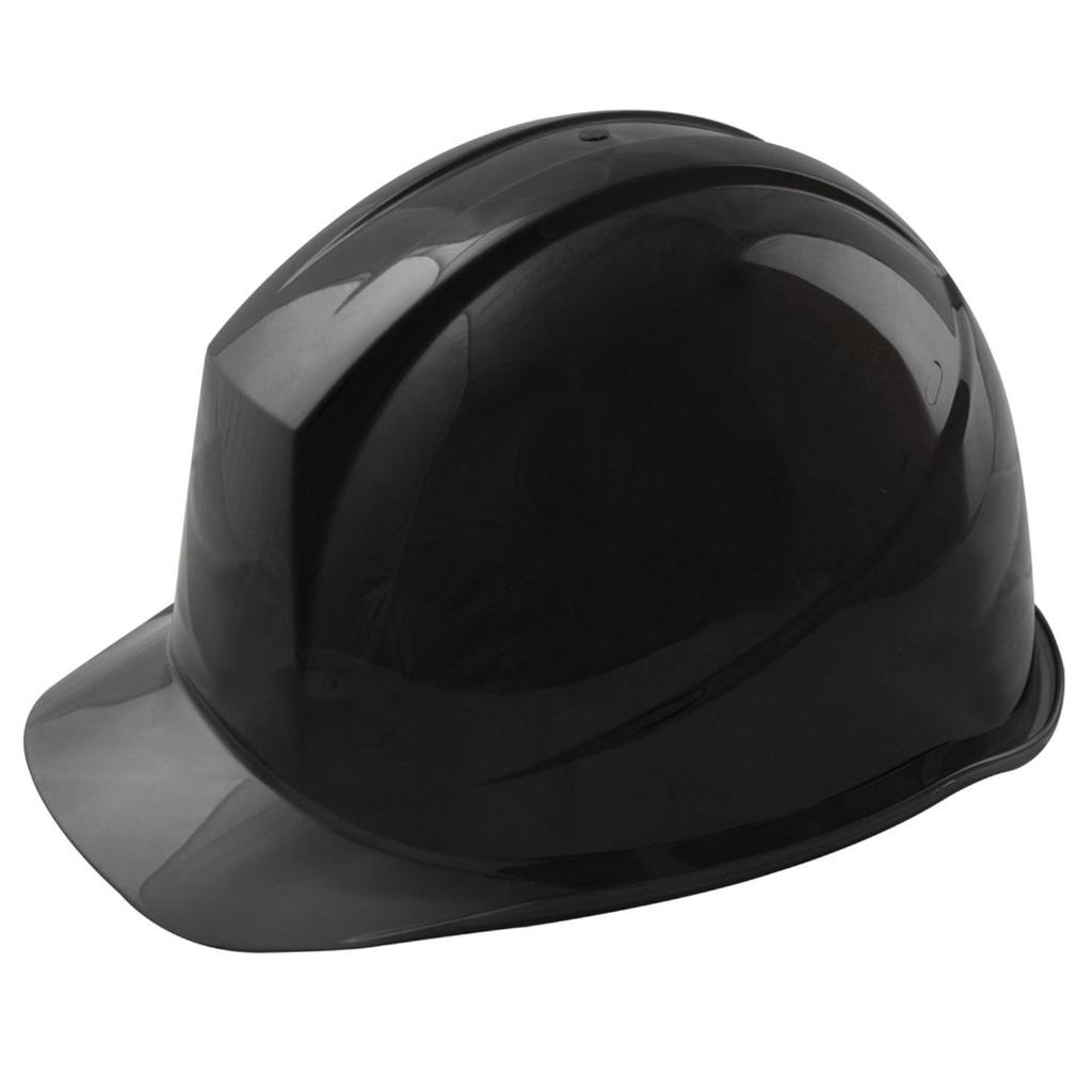 Helmet for Work PC Clear Visor Rain Guard SC11PCL with DR KP [Midori Anzen] ( Liner) Black/Smoke