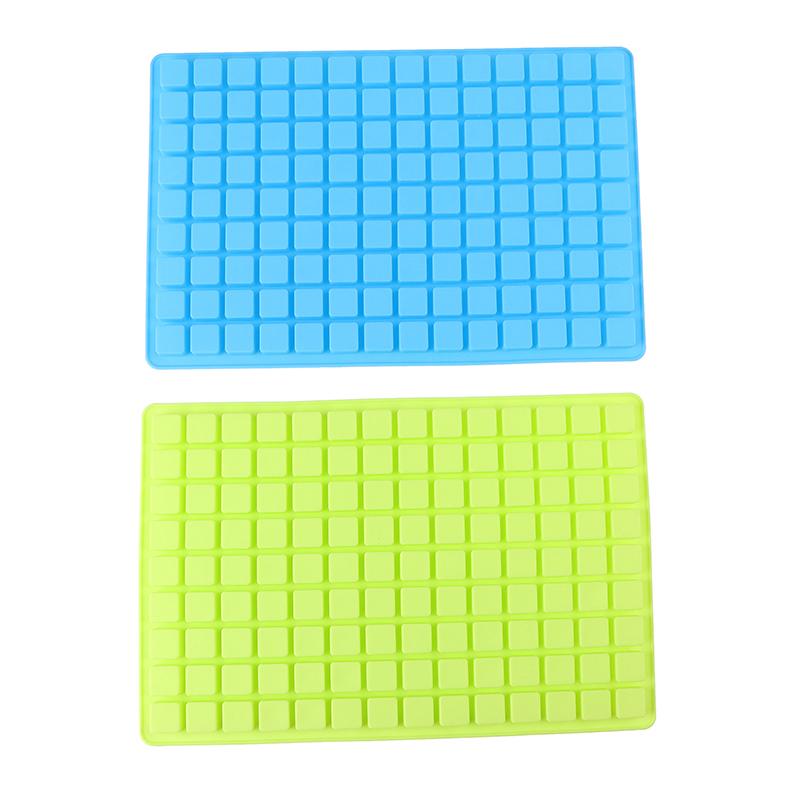 126-Kammer-Quadrat-Silikonform DIY Hausgemachte Mini-Süßigkeiten Schokolade Gummibärchen Eiswürfel Gelee Backformen Kuchen Dekorationswerkzeuge