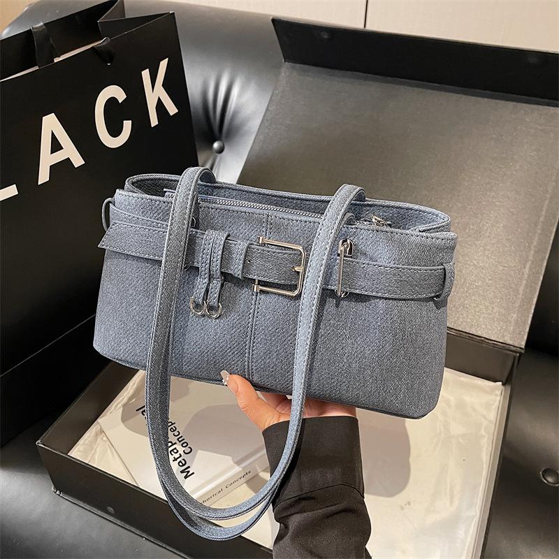 Fashionable Casual Commuting Shoulder Bag for Women, High-end and Niche Handbag, Underarm Single Shoulder Bag