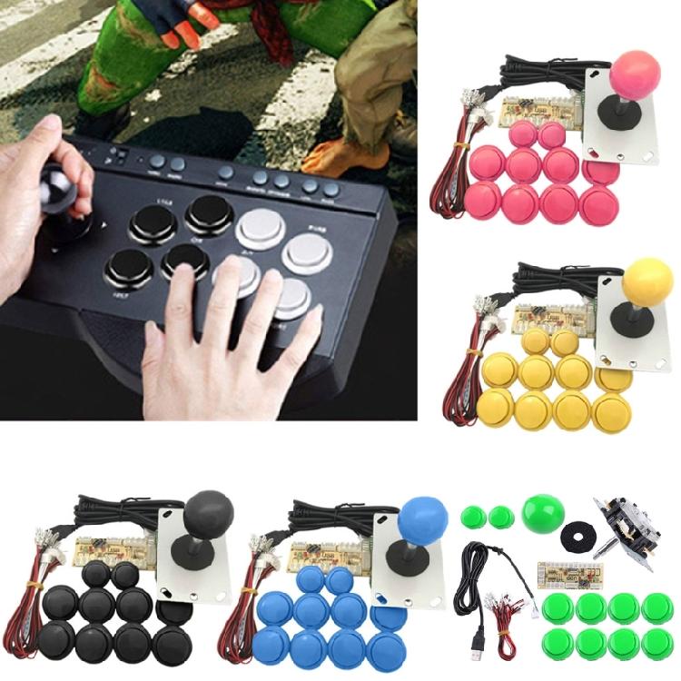 DIY Raspberry Pi Controller DIY Arcade Joystick LED Arcade Buttons for Players
