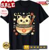 2025/NEW LIMITED Kawaii Neko Japanese Noodles Design Gift Idea Tee T-Shirt S-3XL Unisex T-Shirt