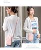Trendy Embroidered Diamond Pattern Crossbody Phone Bag - 2022 Women's Style