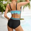 Women's Sexy Polka Dot Striped Bikini Set Bandage Pushup Swimsuit Bathing Beachwear