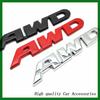Logo Lettere Metallo 3D per AWD Emblema Baule Auto Badge Parafango Decalcomania Adesivo Per Civic CRV RAV4 Accessori