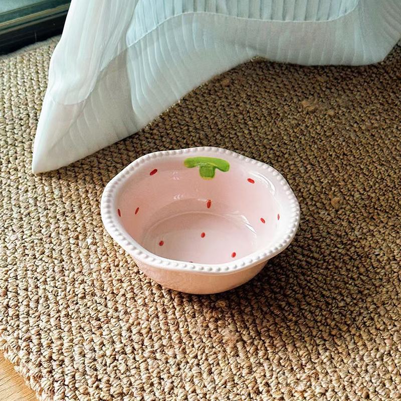 Ceramic Pet Cat Bowl Pet Drinking Water Feeding Bowl Ceramics Cat Food Dog Food Utensils Cat Dog Pet Supplies Accessories