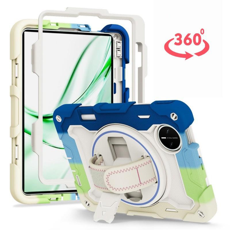 Silicone Tablet Case MatePad Mini 8.8 Inch With 360 Rotating Stand Shockproof Full Coverage Shell Wrist Strap