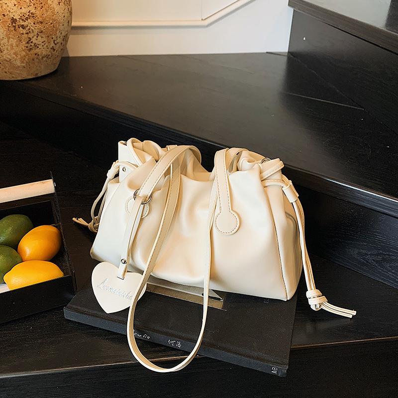 Bags Large Capacity Women's Handbags 2025 New Commuter Underarm Bags Soft Surface Folded Tote Bags Simple Messenger Bags