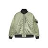 Printed Zip-Up Long Sleeve Jacket Men Jacket Green 2181A752-300