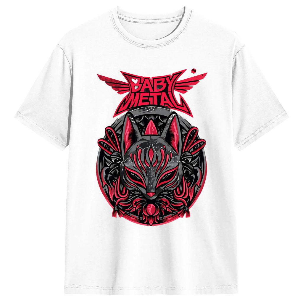 Babymetal World Tour 2026 Mens T Shirt  Funny Tee Shirt Short Sleeve Round Collar TShirts 100 Cotton 4XL 5XL 6XL Clothing