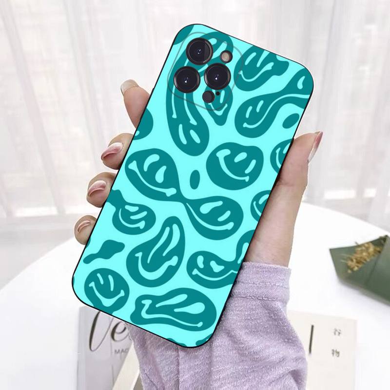 Funny Smiley Face Phone Case For iPhone 8 7 6 6S Plus X SE 2020 XR XS 14 11 12 13 Mini Pro Max Mobile Case