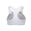 Nike Swoosh Dri-FIT Medium Support One-Piece Padded Polyester Letter Vintage Sports U-Neck Tight Sports Bra Women Sports Bra White BV3644-100